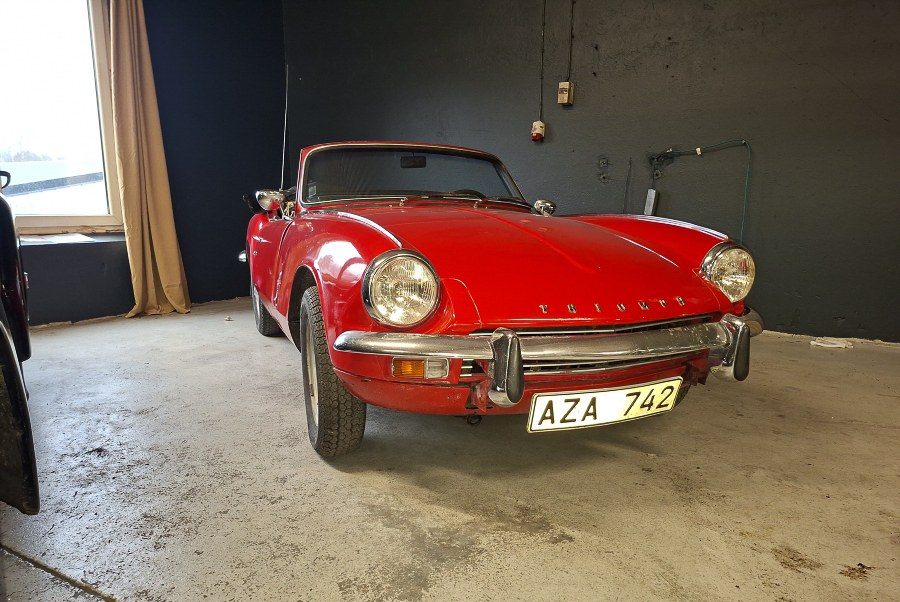 Vintage car Triumph Spitfire MK3